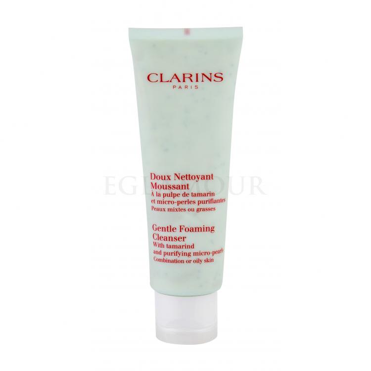 Clarins Gentle Foaming Cleanser Oily Skin Pianka oczyszczająca dla kobiet 125 ml Bez pudełka