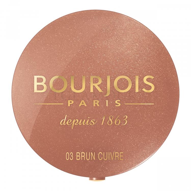 BOURJOIS Paris Little Round Pot Róż dla kobiet 2,5 g Odcień 03 Brun Cuivré