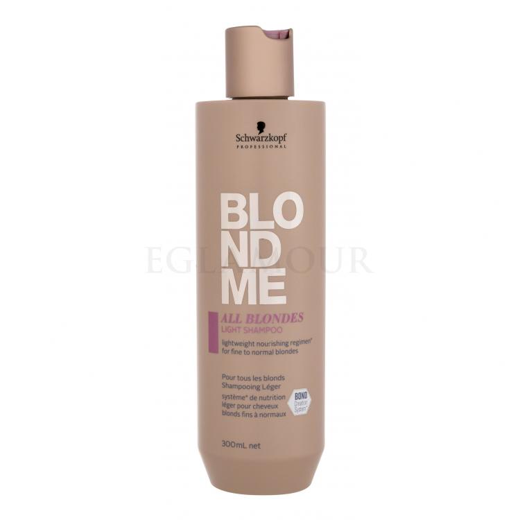 Schwarzkopf Professional Blond Me All Blondes Light Szampon do włosów dla kobiet 300 ml