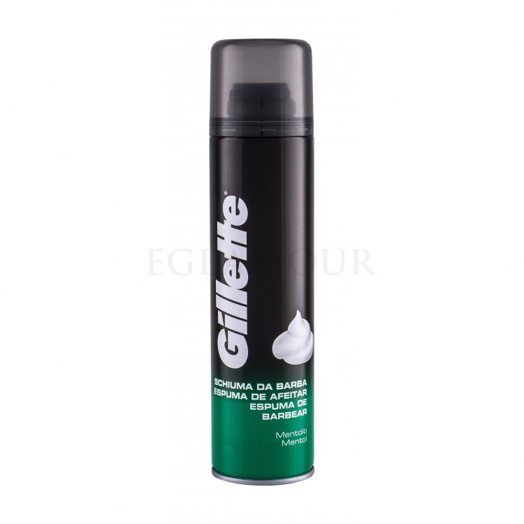 Gillette Shave Foam Menthol Pianka do golenia dla mężczyzn 300 ml