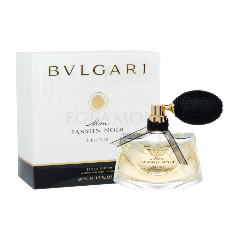 Bvlgari Mon Jasmin Noir L´Elixir Woda perfumowana dla kobiet 50 ml Uszkodzone pudełko
