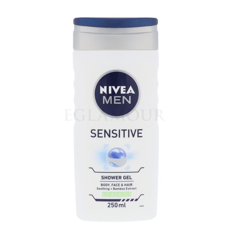 Nivea Men Sensitive Żel pod prysznic dla mężczyzn 250 ml