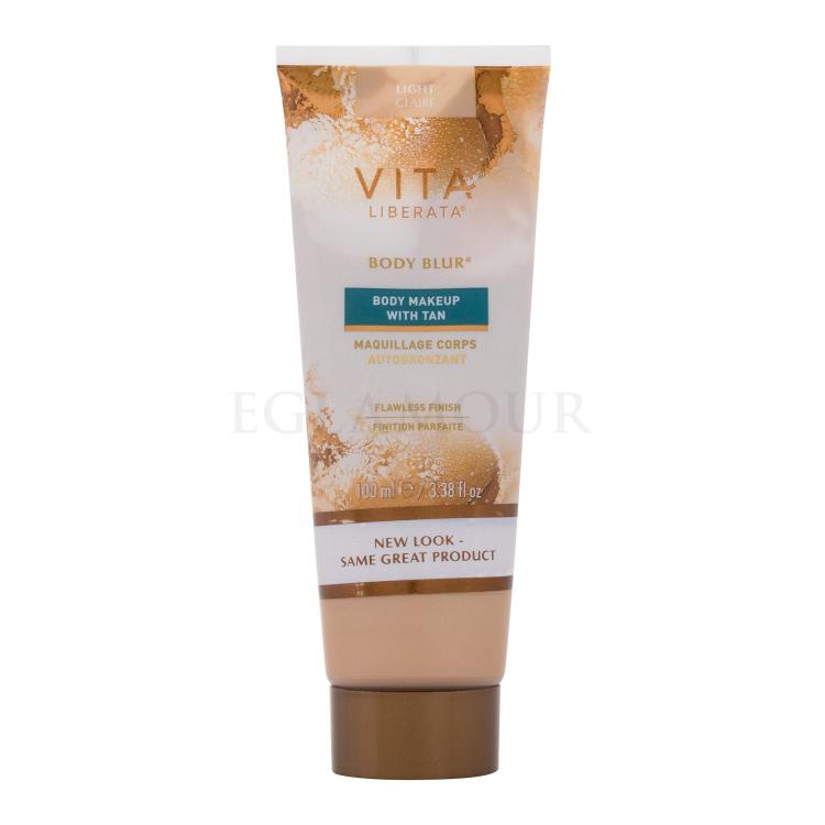 Vita Liberata Body Blur™ Body Makeup With Tan Podkład dla kobiet 100 ml Odcień Light
