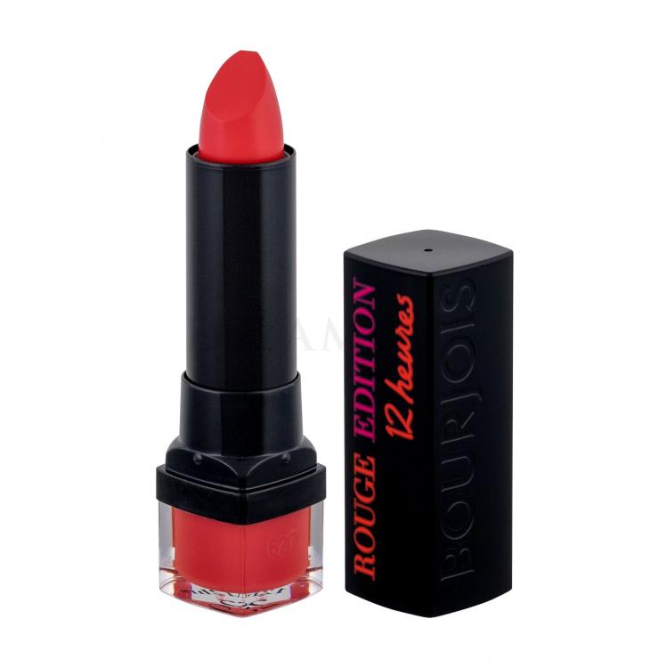 BOURJOIS Paris Rouge Edition 12 Heures Pomadka dla kobiet 3,5 g Odcień 29 Cerise Sur Le Lipstick