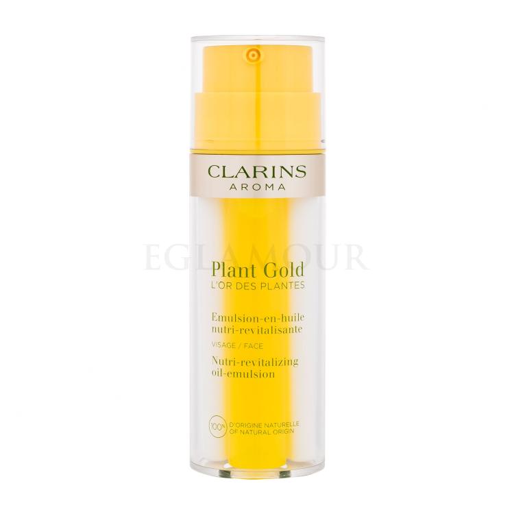 Clarins Aroma Plant Gold Nutri-Revitalizing Oil-Emulsion Krem do twarzy na dzień dla kobiet 35 ml