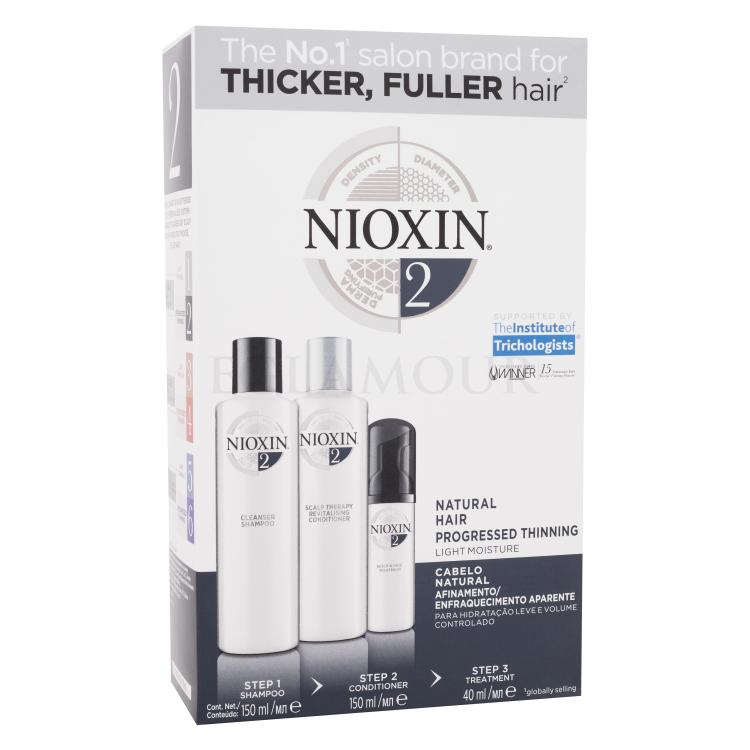 Nioxin System 2 Zestaw Szampon 150 ml + odżywka 150 ml + odżywka 40 ml