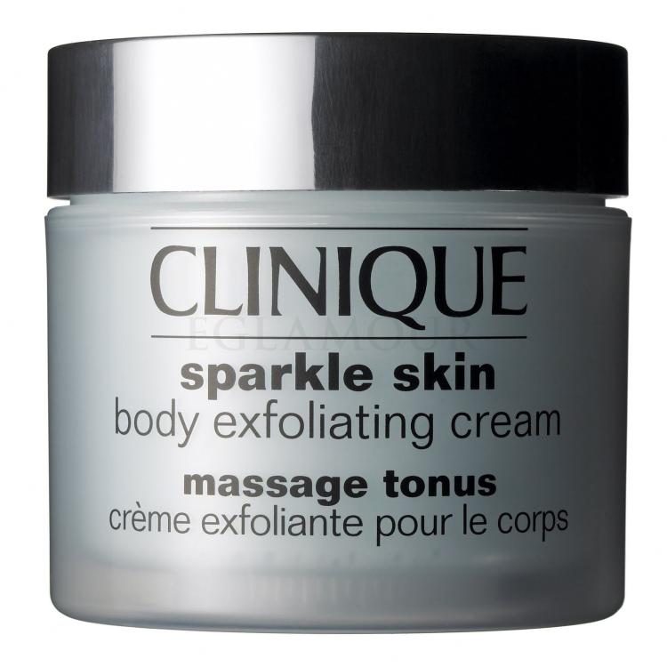 Clinique Sparkle Skin Body Exfoliating Cream Peeling do ciała dla kobiet 250 ml tester
