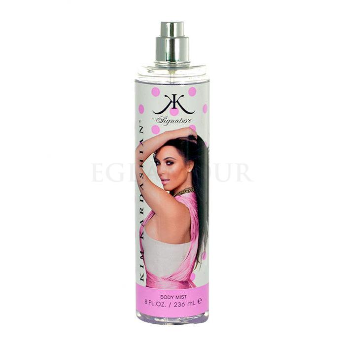 Kim Kardashian Kim Kardashian Spray do ciała dla kobiet 236 ml Bez pudełka