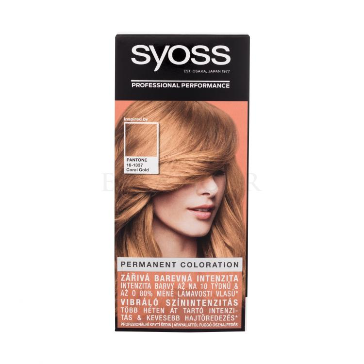 Syoss Permanent Coloration Farba do włosów dla kobiet 50 ml Odcień 9-67 Coral Gold