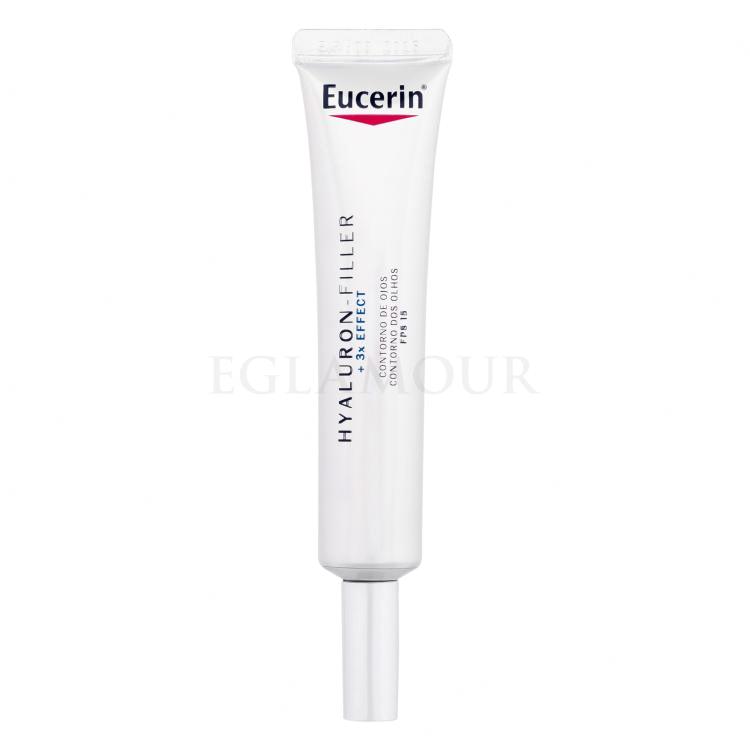 Eucerin Hyaluron-Filler + 3x Effect Eye Cream SPF15 Krem pod oczy dla kobiet 15 ml