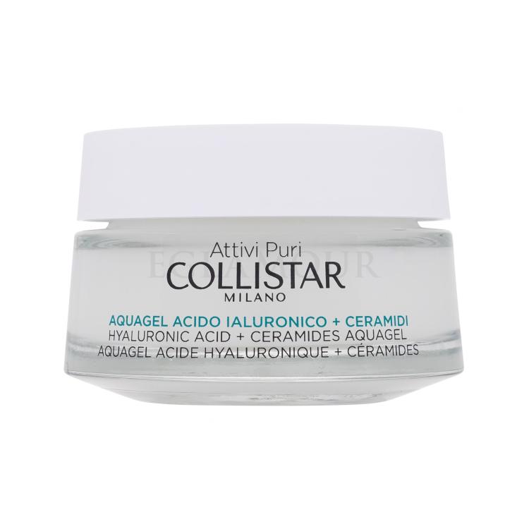 Collistar Pure Actives Hyaluronic Acid + Ceramides Aquagel Żel do twarzy dla kobiet 50 ml