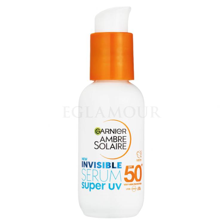 Garnier Ambre Solaire Super UV Invisible Serum SPF50+ Preparat do opalania twarzy 30 ml
