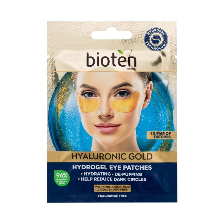 Bioten Hyaluronic Gold Hydrogel Eye Patches Maseczka na okolice oczu dla kobiet 5,5 g