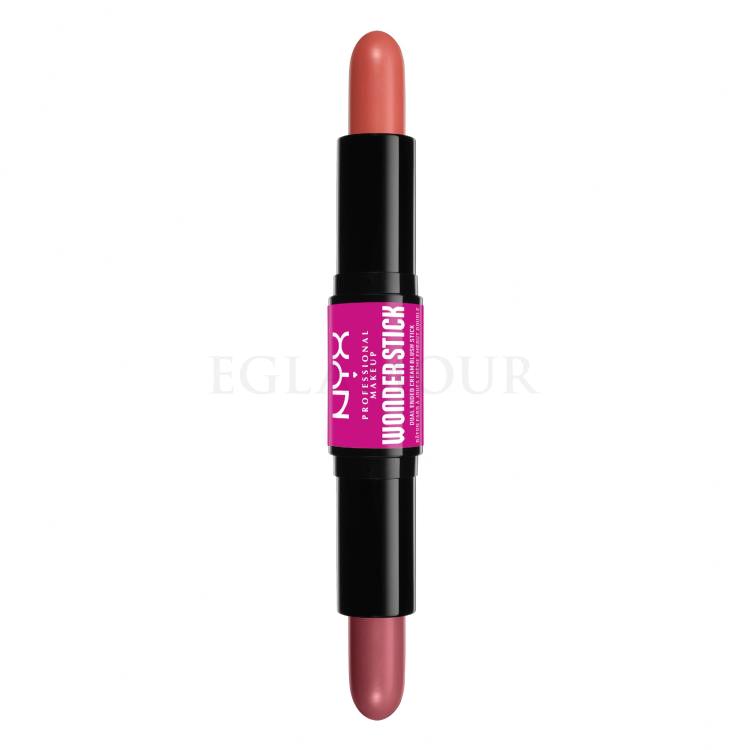 NYX Professional Makeup Wonder Stick Blush Róż dla kobiet 8 g Odcień 02 Honey Orange And Rose