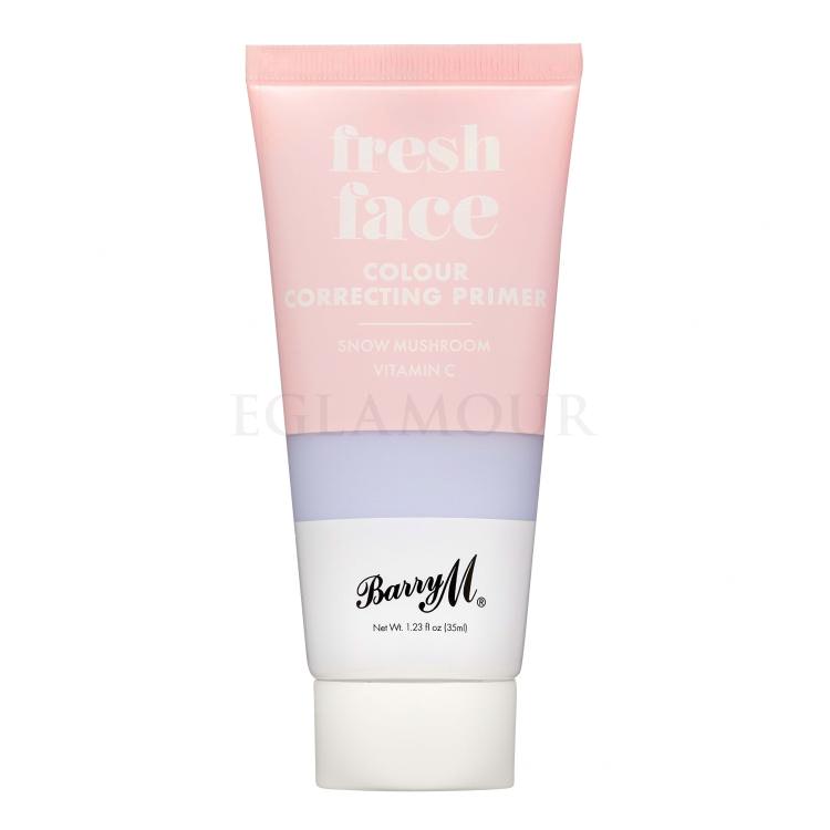 Barry M Fresh Face Colour Correcting Primer Baza pod makijaż dla kobiet 35 ml Odcień Purple