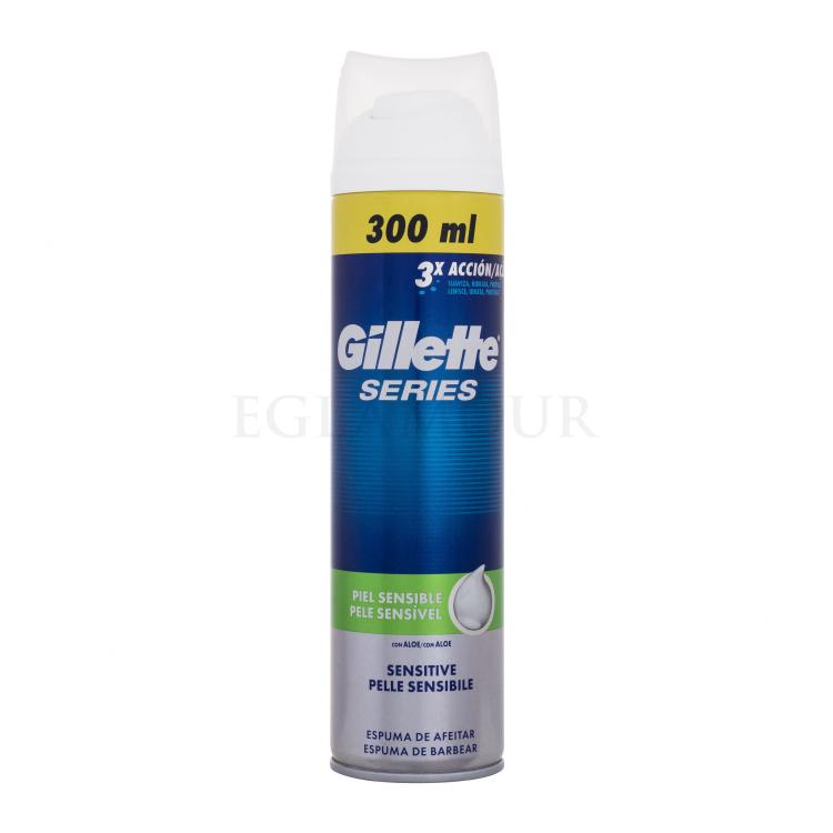 Gillette Series Sensitive Pianka do golenia dla mężczyzn 300 ml