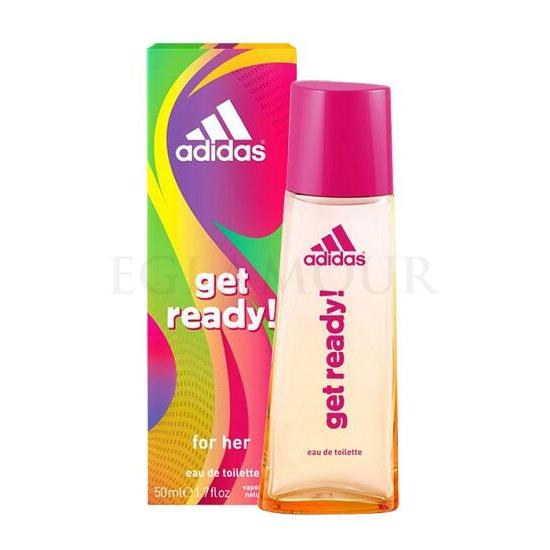 Adidas Get Ready! For Her Woda toaletowa dla kobiet 50 ml Uszkodzone pudełko