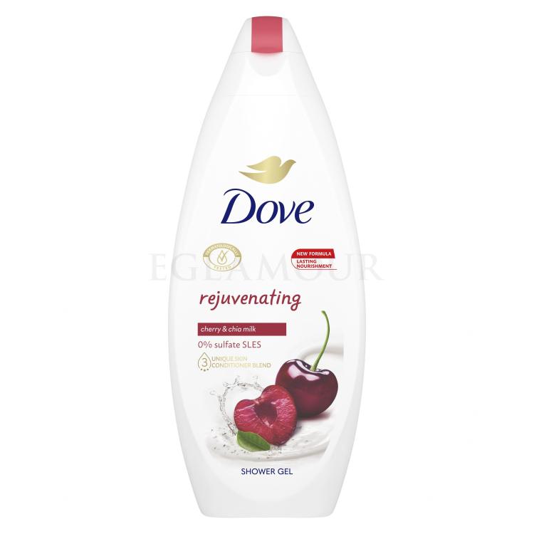 Dove Rejuvenating Cherry &amp; Chia Milk Żel pod prysznic dla kobiet 250 ml