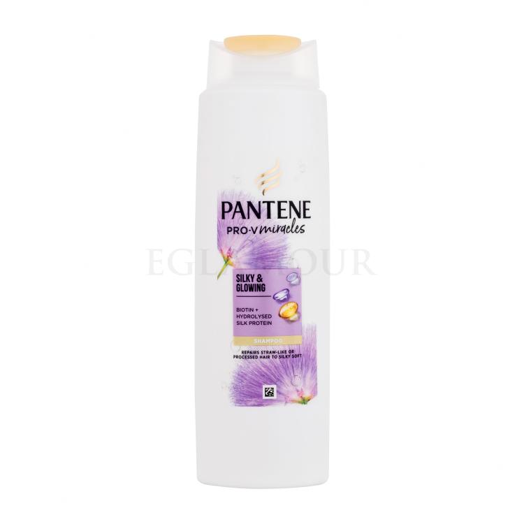 Pantene PRO-V Miracles Silky &amp; Glowing Shampoo Szampon do włosów dla kobiet 300 ml