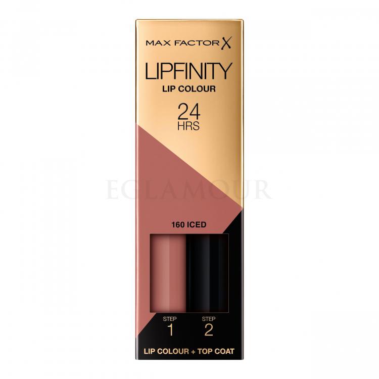 Max Factor Lipfinity Lip Colour Pomadka dla kobiet 4,2 g Odcień 160 Iced