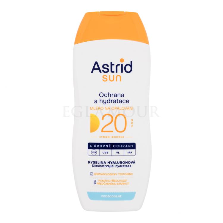 Astrid Sun Moisturizing Suncare Milk SPF20 Preparat do opalania ciała 200 ml