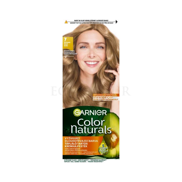 Garnier Color Naturals Farba do włosów dla kobiet 40 ml Odcień 7 Natural Blonde