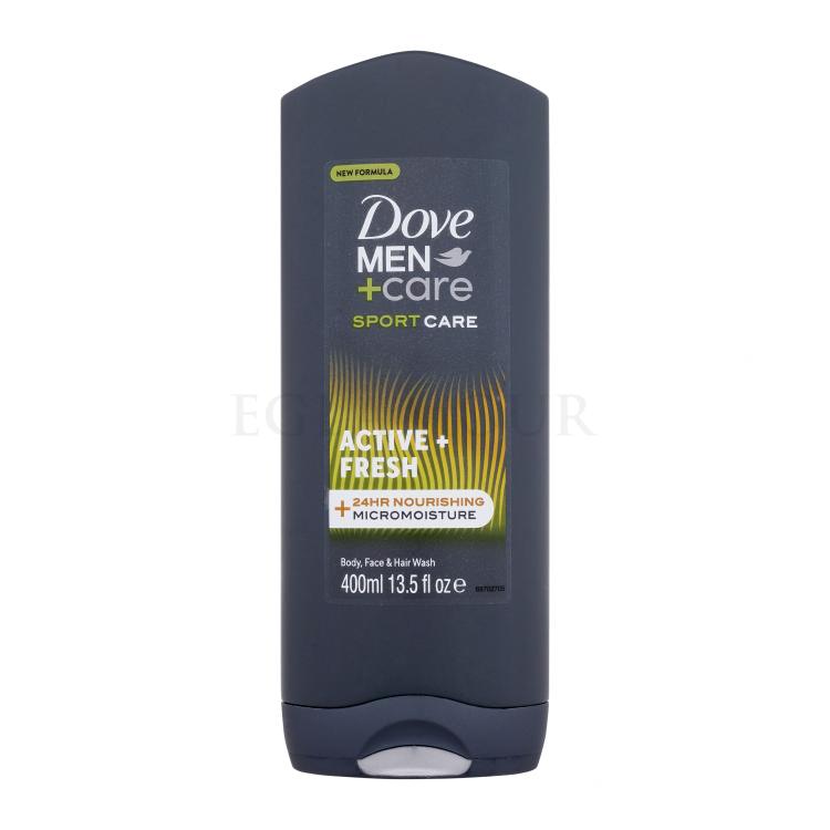 Dove Men + Care Sport Care Active + Fresh Żel pod prysznic dla mężczyzn 400 ml