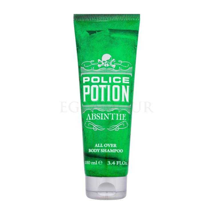 Police Potion Absinthe Szampon do włosów dla mężczyzn 100 ml