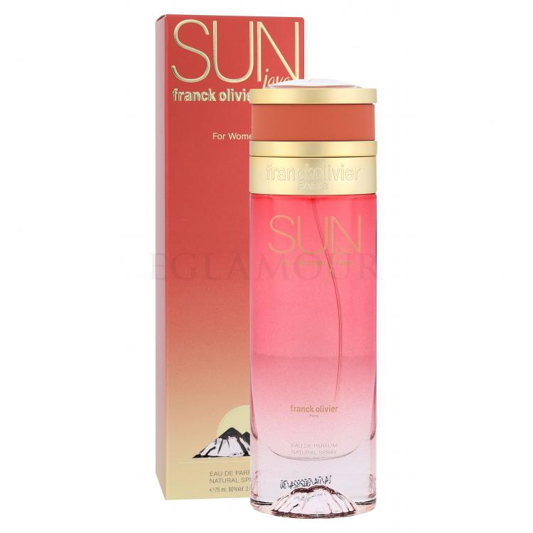 Franck Olivier Sun Java For Women Woda perfumowana dla kobiet 75 ml Uszkodzone pudełko