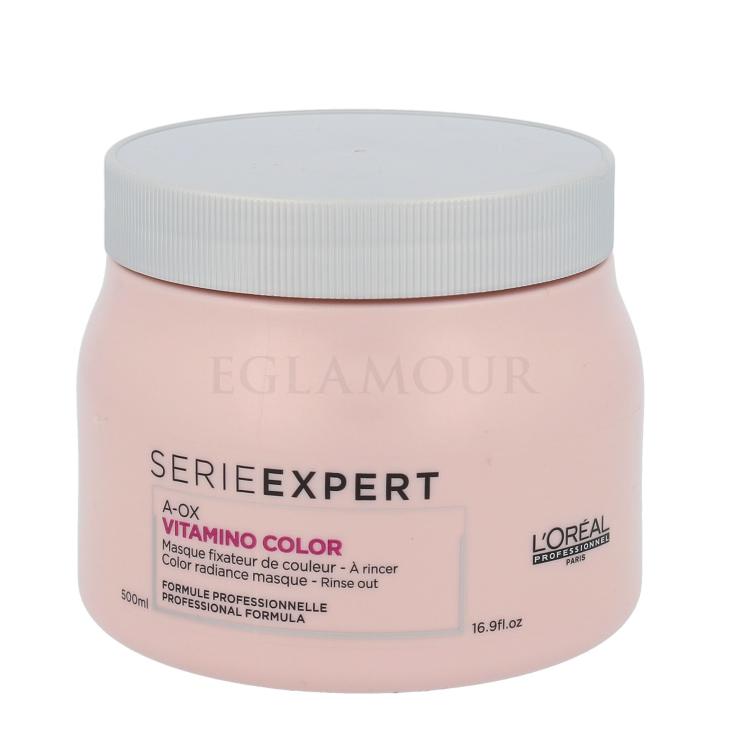 L&#039;Oréal Professionnel Série Expert Vitamino Color A-OX (Vitamino Color Resveratrol) Maska do włosów dla kobiet 500 ml