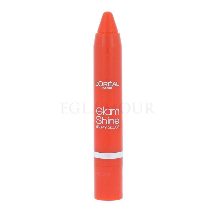 L&#039;Oréal Paris Glam Shine Balmy Gloss Pomadka dla kobiet 4,8 g Odcień 910 Bite The Maracuja