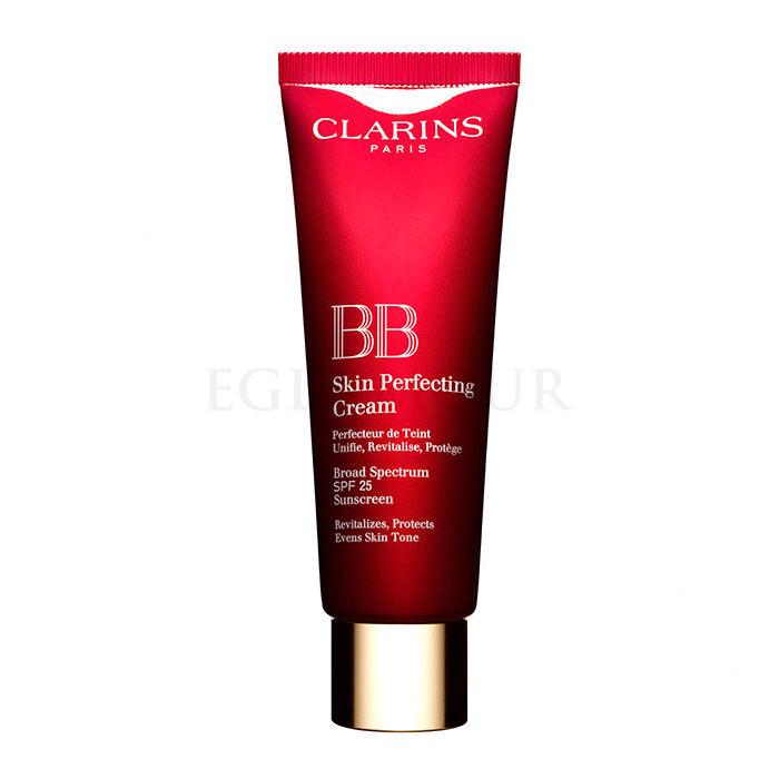 Clarins Skin Perfecting Cream SPF25 Krem BB dla kobiet 15 ml Odcień 00 Fair tester