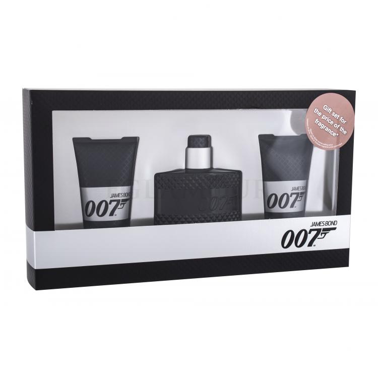 James Bond 007 James Bond 007 Zestaw Edt 50ml + 2x50ml Żel pod prysznic