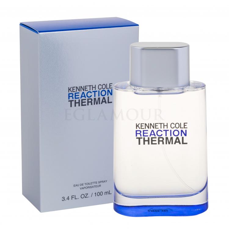 Kenneth Cole Reaction Thermal Woda toaletowa dla mężczyzn 100 ml