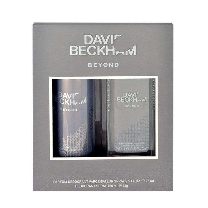 David Beckham Beyond Zestaw 75ml Deodorant + 150ml Deodorant Uszkodzone pudełko