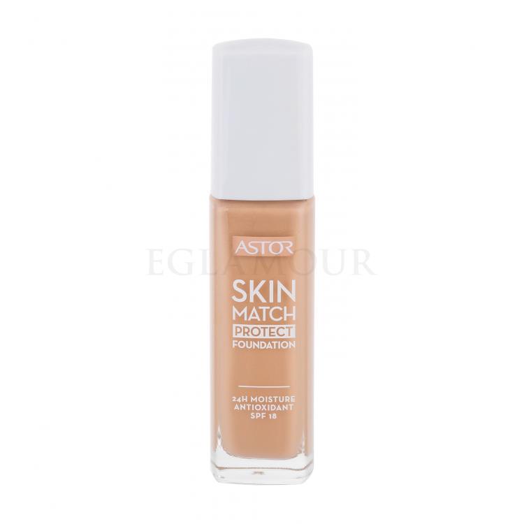 ASTOR Skin Match Protect SPF18 Podkład dla kobiet 30 ml Odcień 203 Peachy