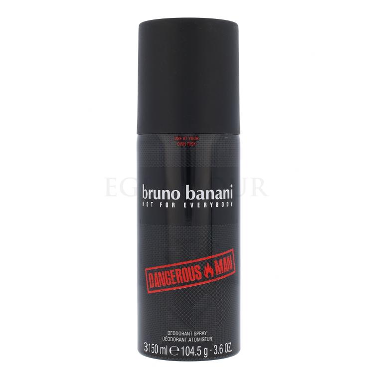 Bruno Banani Dangerous Man Dezodorant dla mężczyzn 150 ml