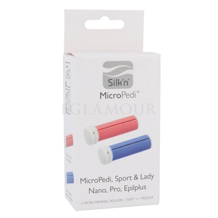 Silk´n Micro Pedi 2x Refill Rollers Pedicure dla kobiet 1 szt