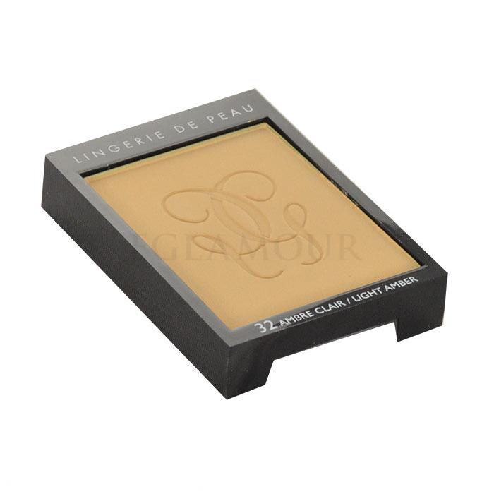 Guerlain Lingerie De Peau Nude Powder Foundation SPF20 Podkład dla kobiet 10 g Odcień 32 Light Amber tester