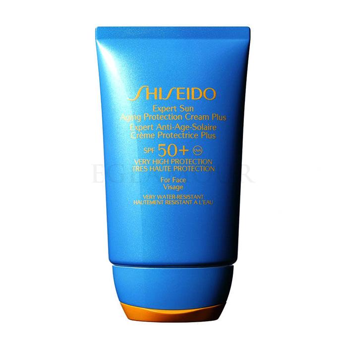 Shiseido Expert Sun Aging Protection Cream Plus SPF50+ Preparat do opalania ciała dla kobiet 50 ml tester