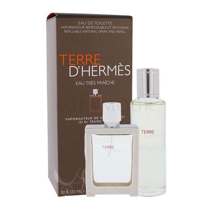 Hermes Terre d´Hermès Eau Tres Fraiche Zestaw Edt 30ml + 125ml Edt Refill
