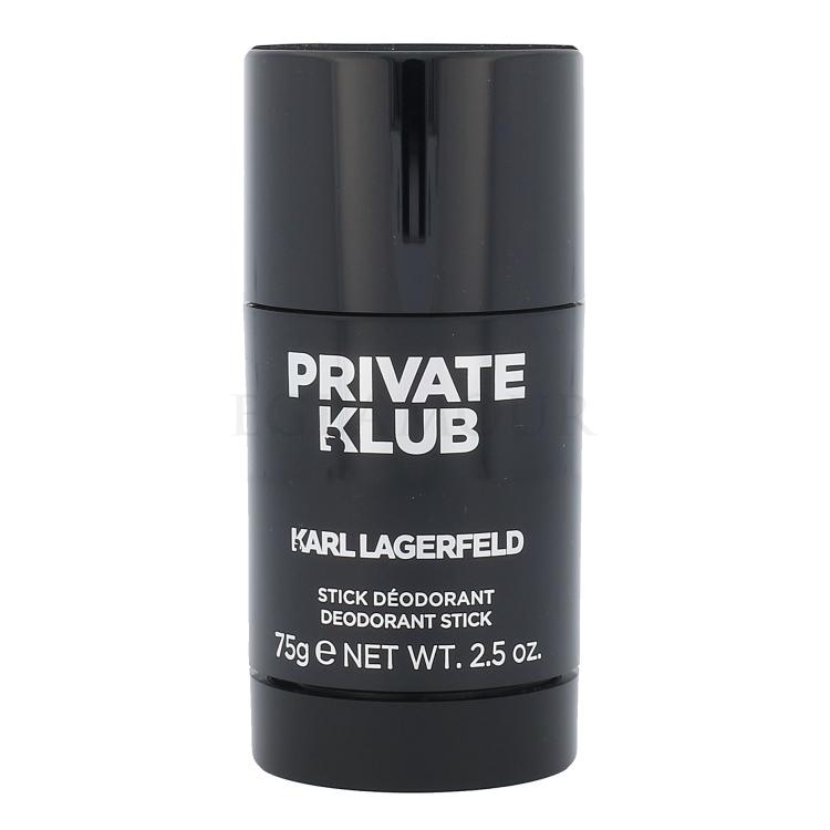 Karl Lagerfeld Private Klub For Men Dezodorant dla mężczyzn 75 ml