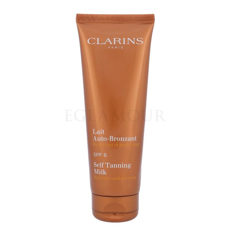 Clarins Self Tanning SPF6 Samoopalacz dla kobiet 125 ml tester
