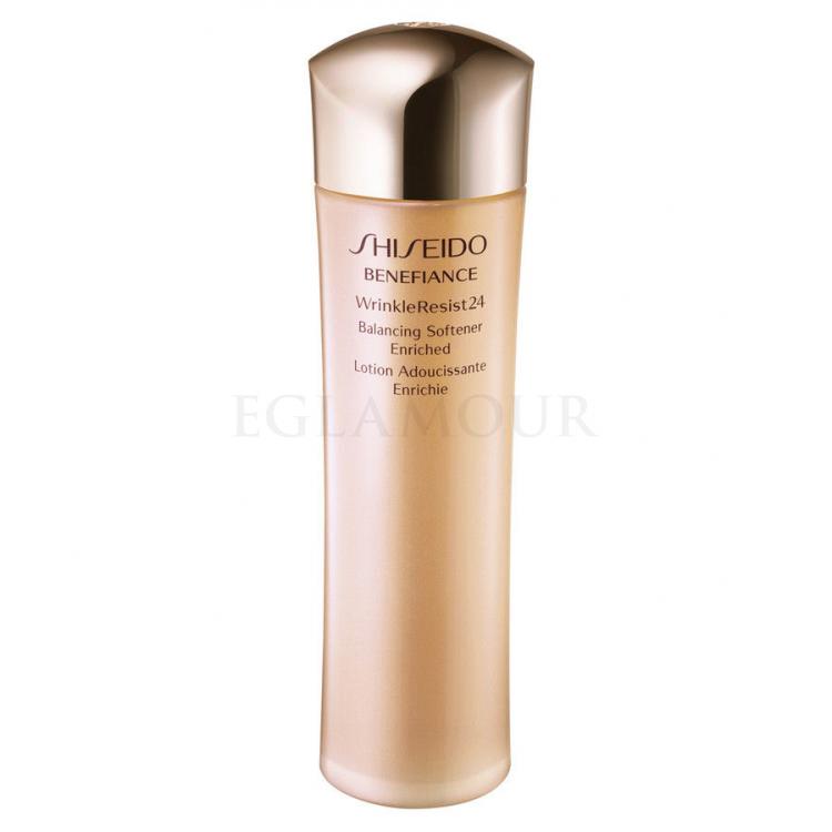 Shiseido Benefiance Wrinkle Resist 24 Softener Enriched Toniki dla kobiet 150 ml Uszkodzone pudełko