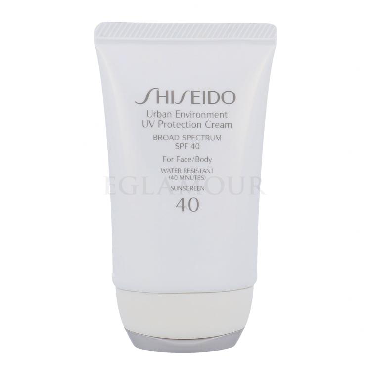 Shiseido Urban Environment SPF40 Preparat do opalania twarzy dla kobiet 50 ml tester