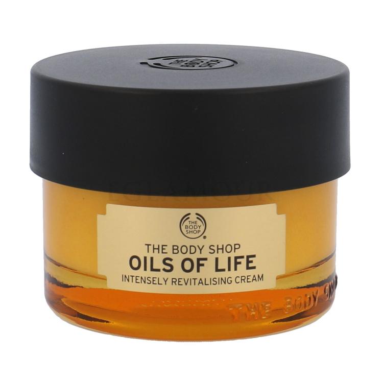 The Body Shop Oils Of Life Intensely Revitalising Gel Cream Krem do twarzy na dzień dla kobiet 50 ml