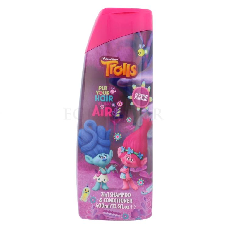 DreamWorks Trolls 2in1 Shampoo &amp; Conditioner Szampon do włosów dla dzieci 400 ml