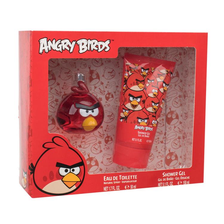 Angry Birds Angry Birds Red Bird Zestaw Edt 50 ml + Żel pod prysznic 150 ml