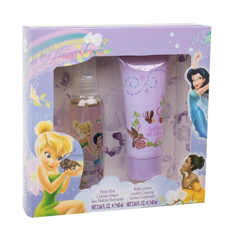 Disney Fairies Fairies Zestaw Mgiełka do ciała 60 ml + Balsam do ciała 60 ml