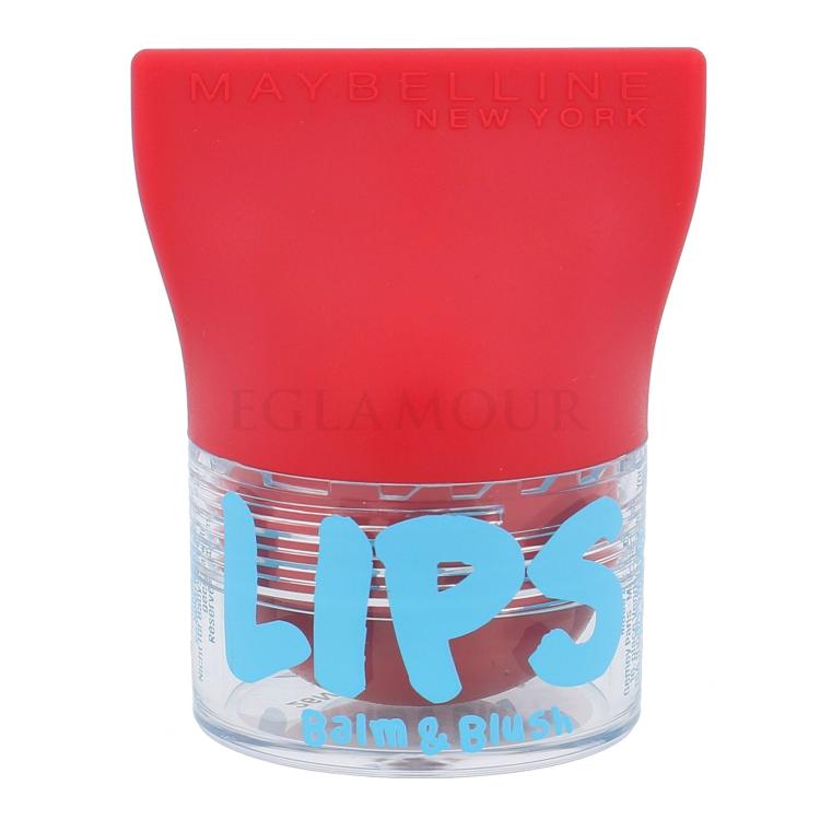 Maybelline Baby Lips Balm &amp; Blush Balsam do ust dla kobiet 3,5 g Odcień 05 Booming Ruby